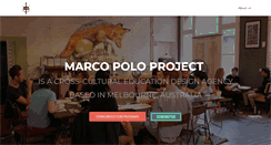 Desktop Screenshot of marcopoloproject.org